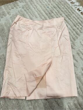 bebe Pale Pink Pencil Skirt